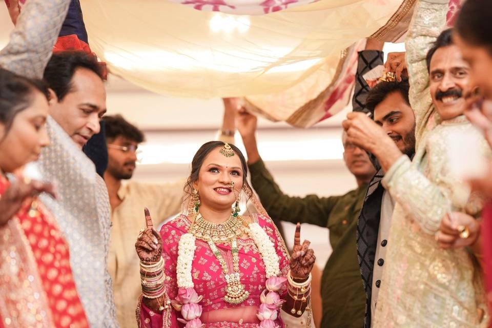 Bride entry