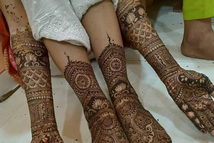 Baljet Mehandi Artist Tirupati