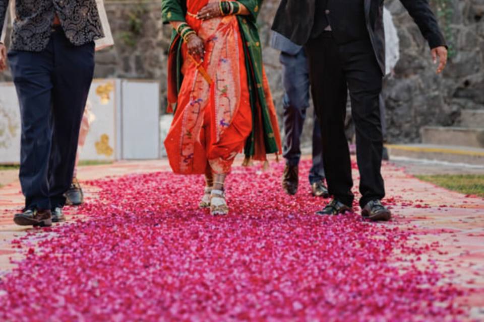 Bride entry