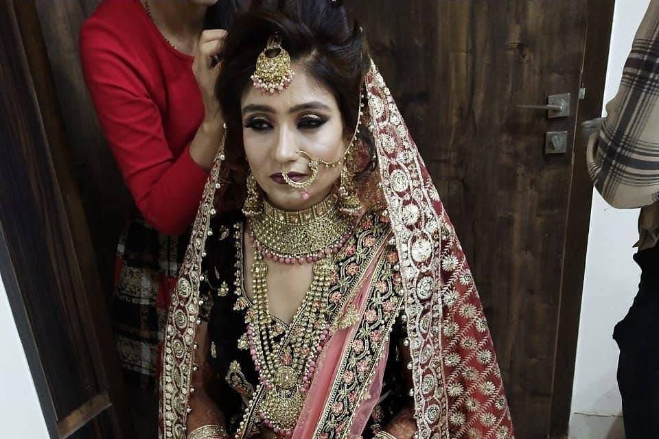 Bridal makeup