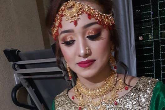 Bridal makeup