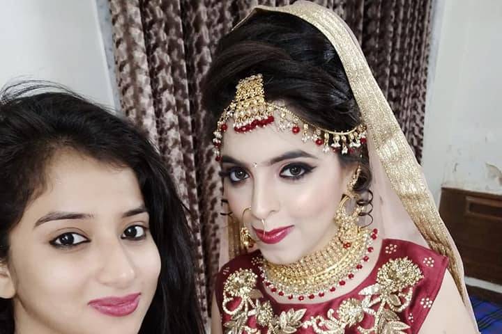 Bridal makeup