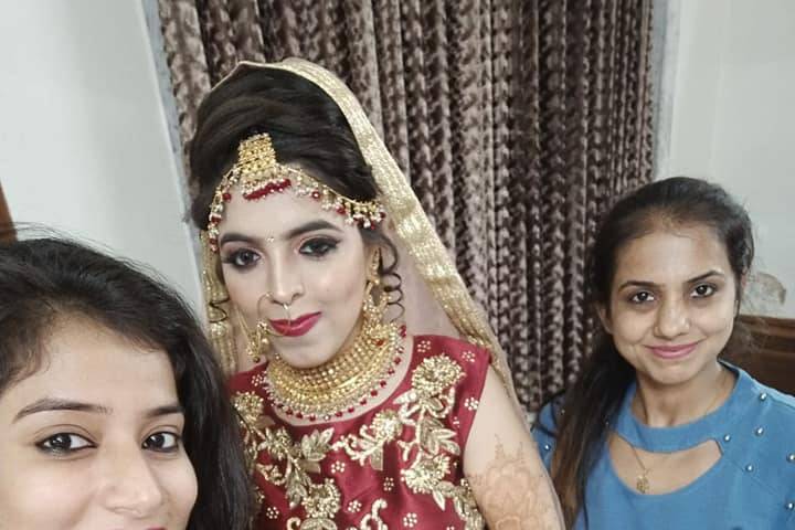 Bridal makeup