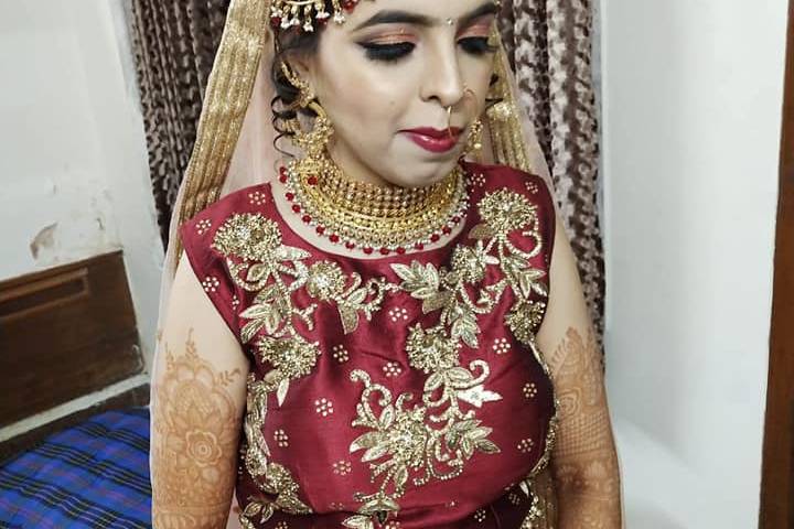 Bridal makeup