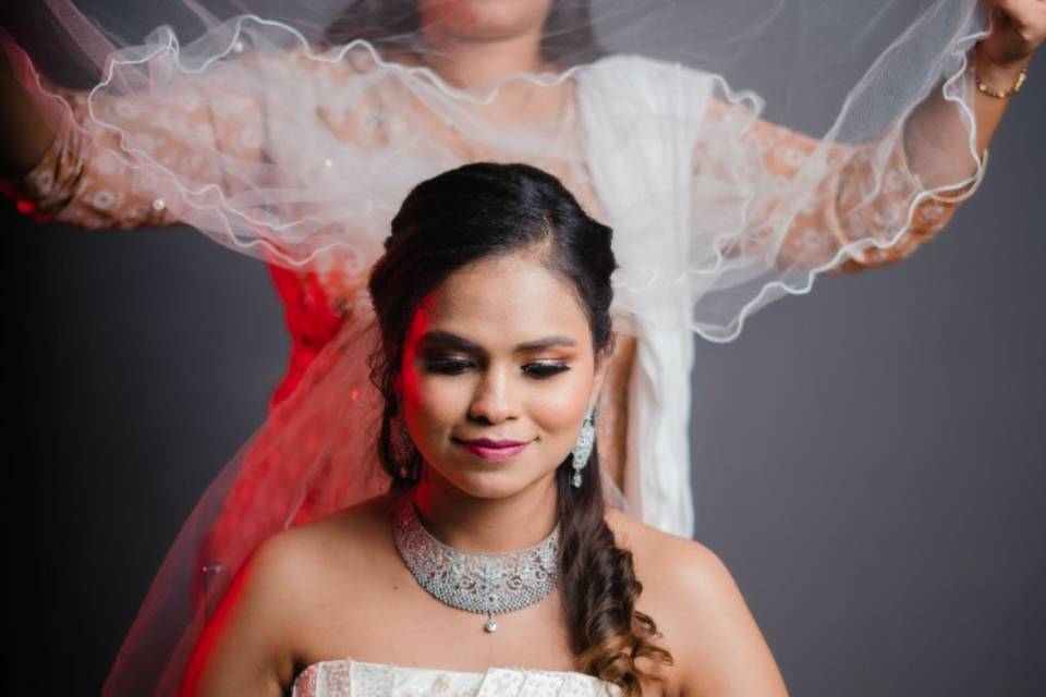 Bridal makeup