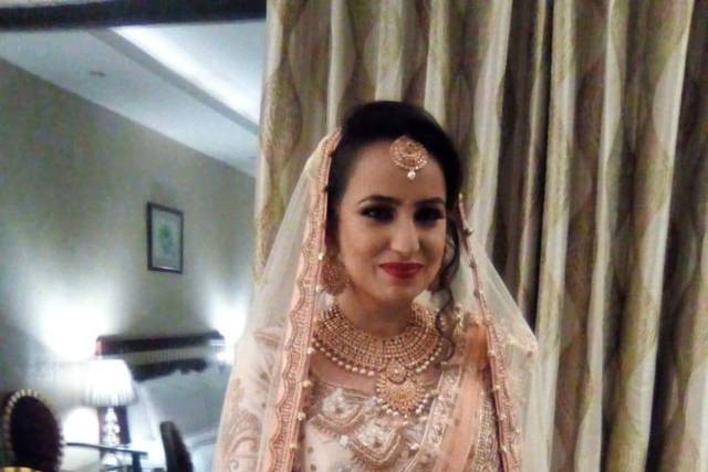 Bridal makeup