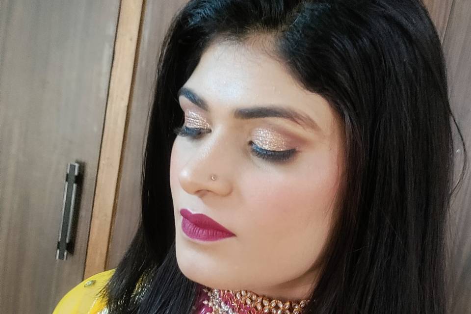 Hd party makeup