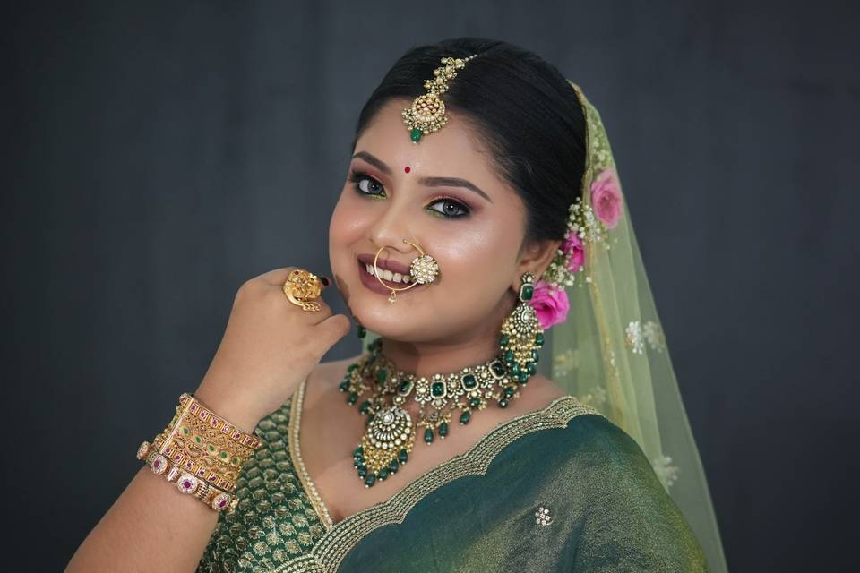 Bridal makeup
