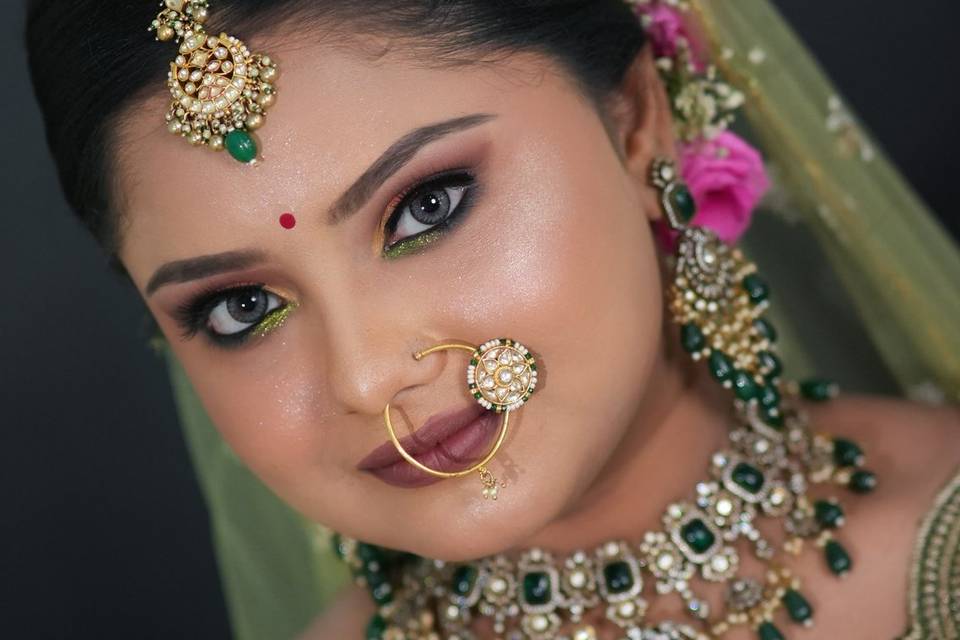 Bridal makeup