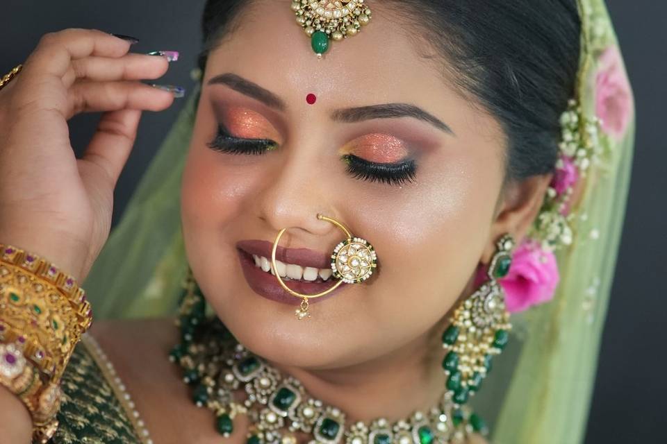 Bridal makeup