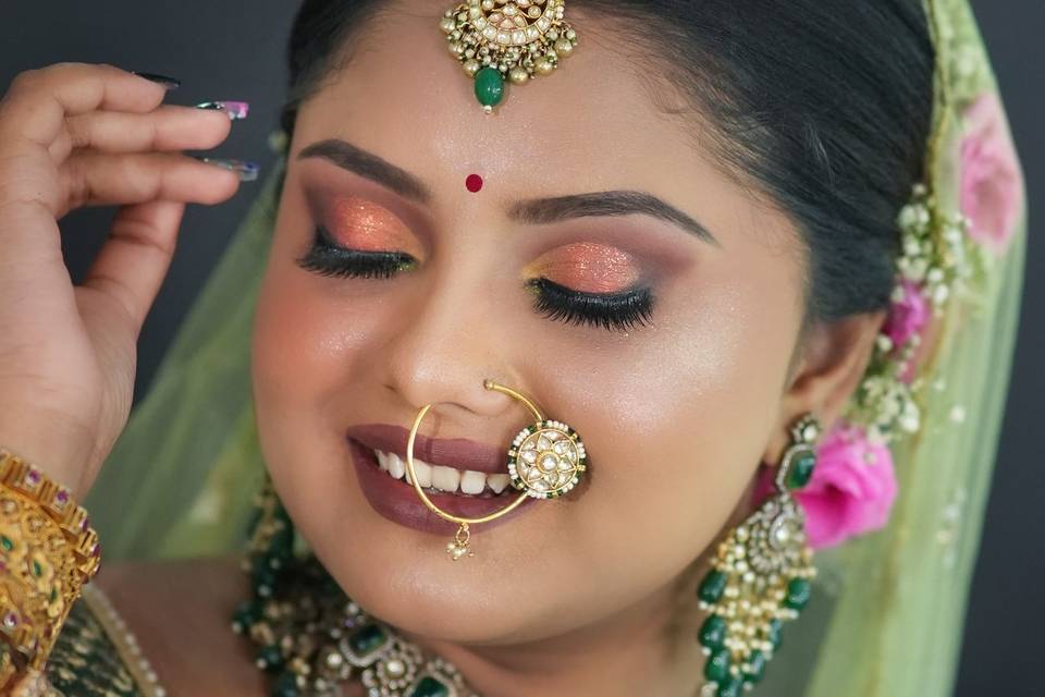 Bridal makeup