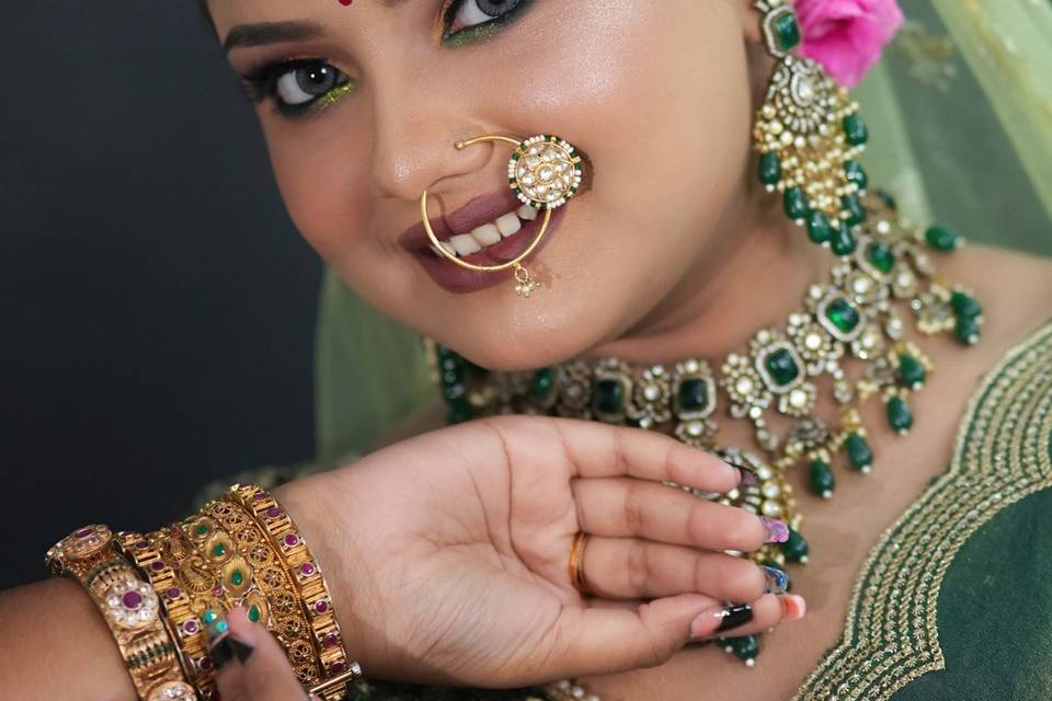Bridal makeup