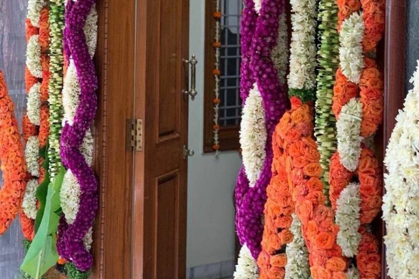 Door draping