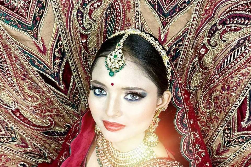 Bridal makeup