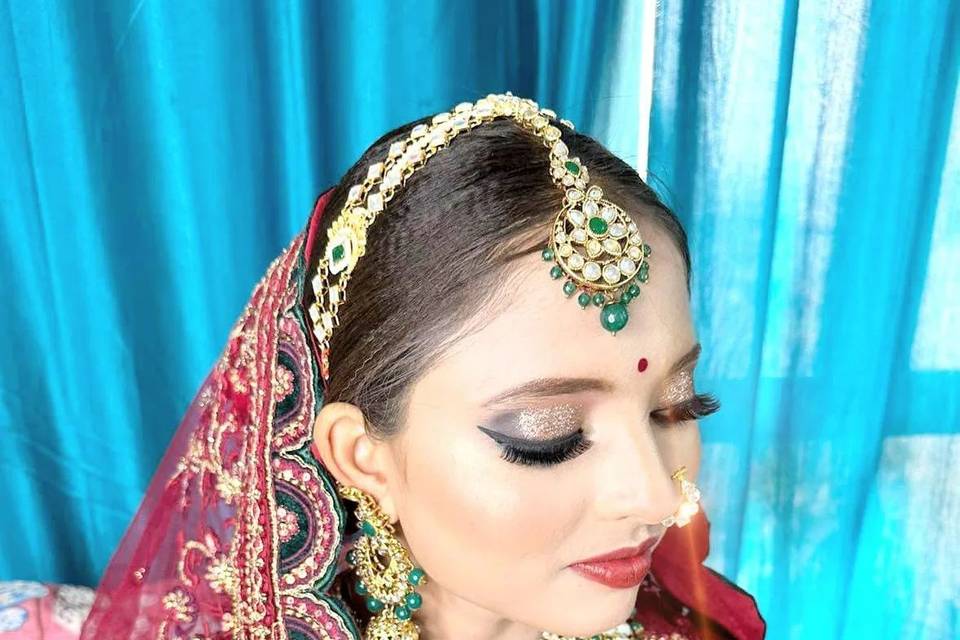 Bridal makeup