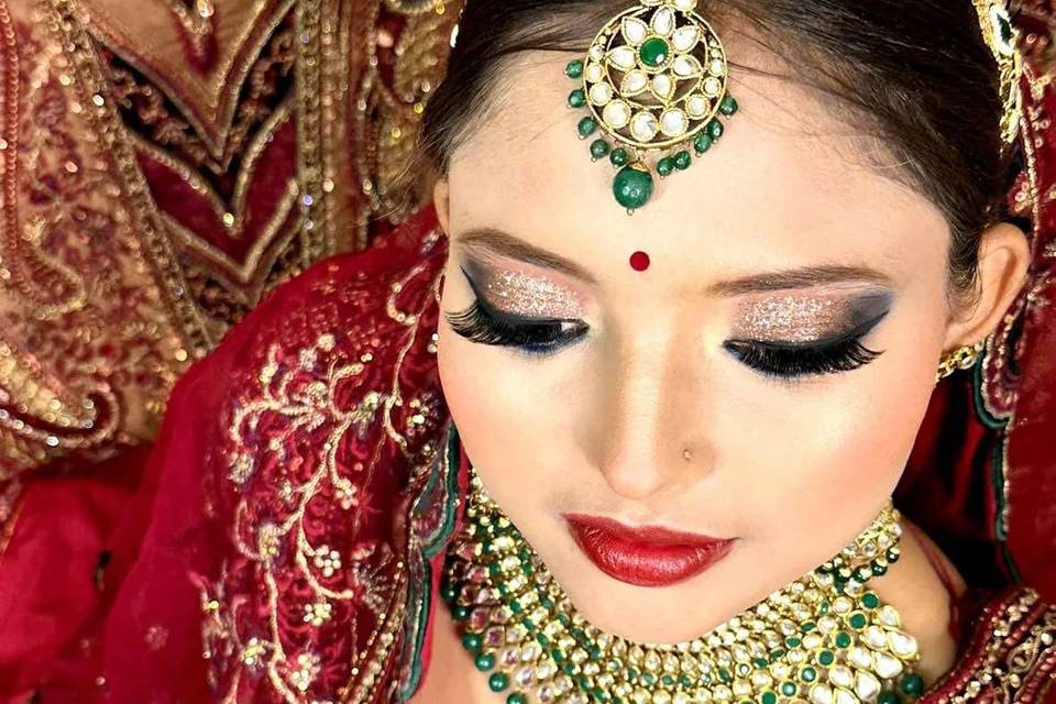 Bridal makeup