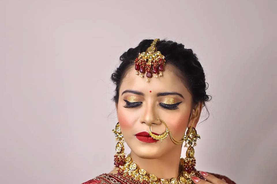 Bridal makeup