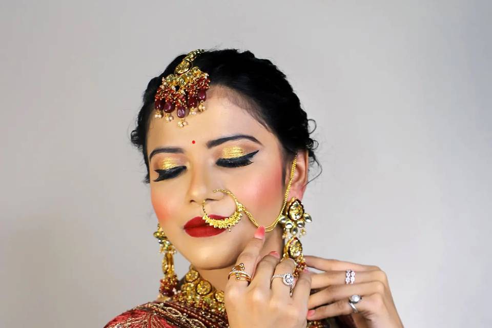 Bridal makeup