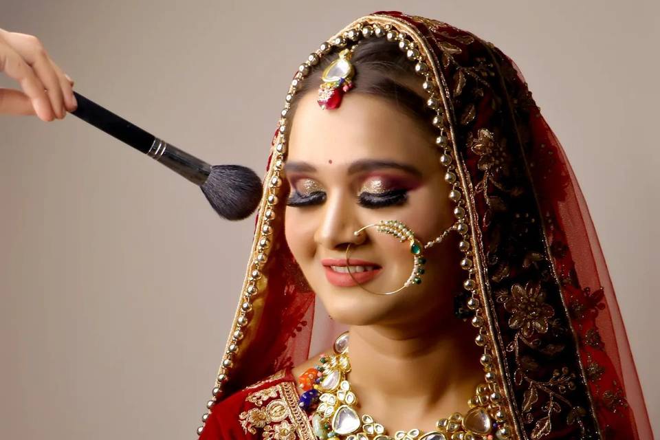 Bridal makeup