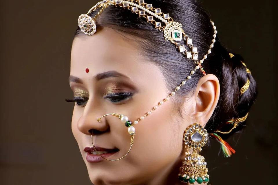 Bridal makeup