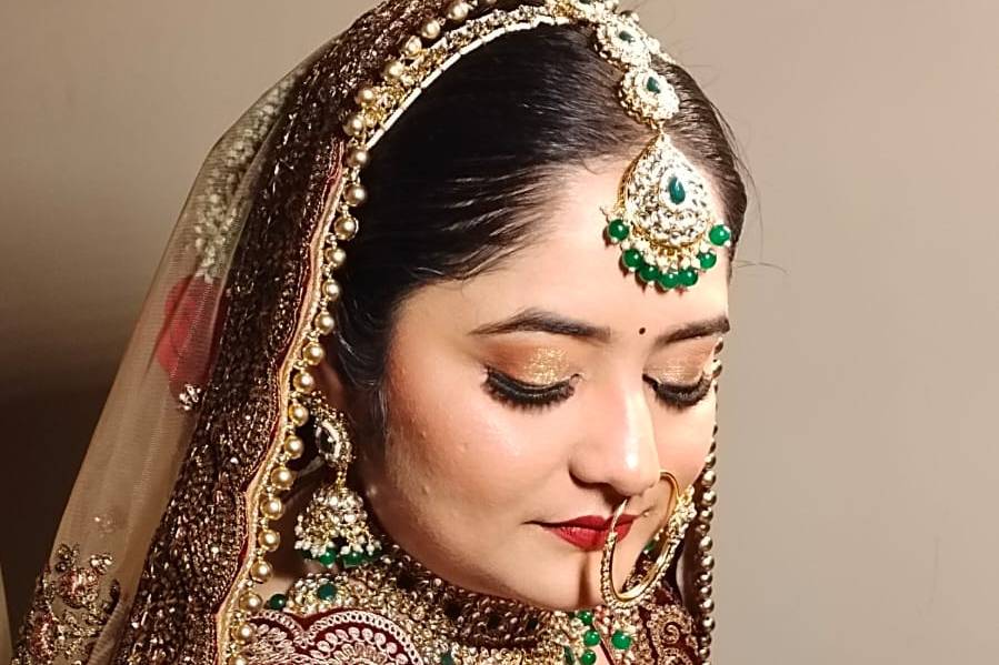 Bridal makeup