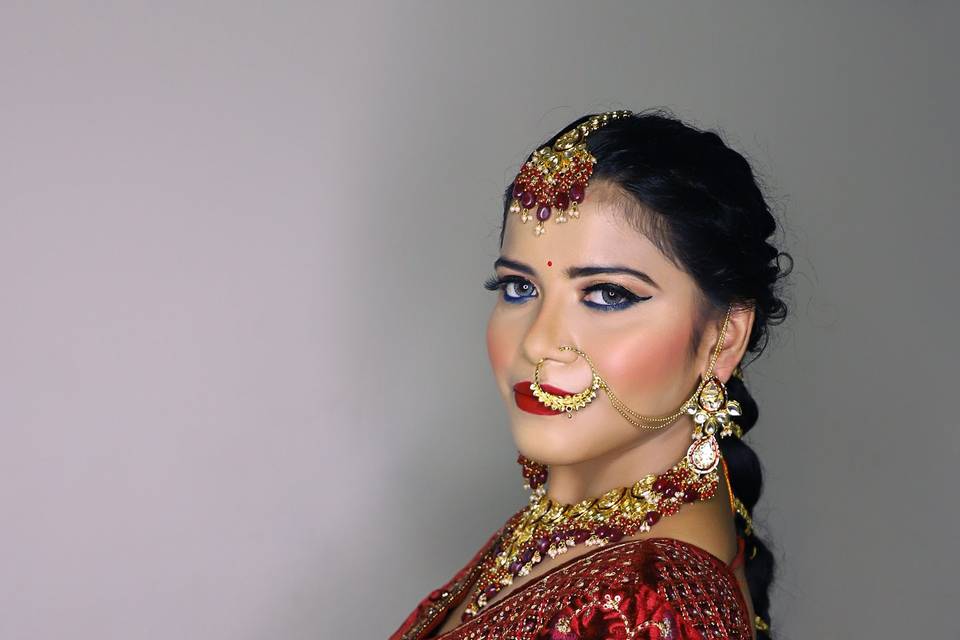 Bridal makeup