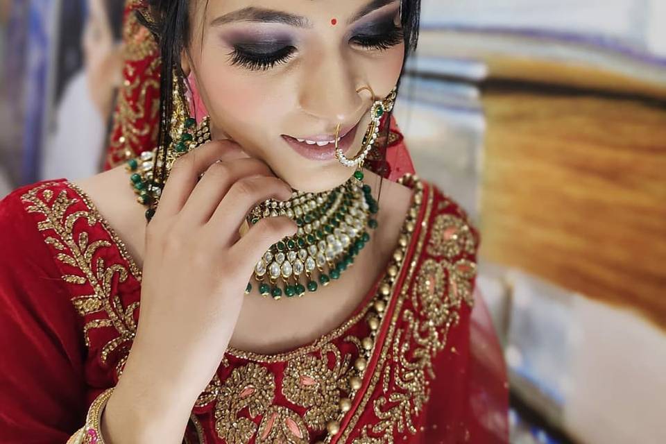 Bridal makeup