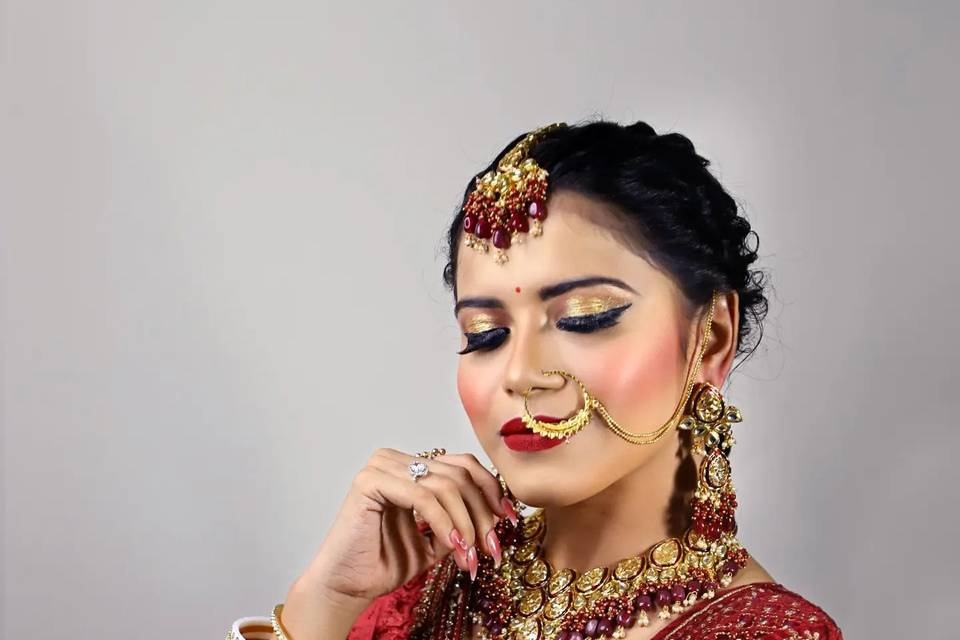 Bridal makeup