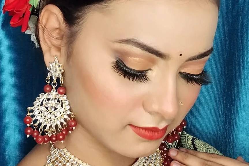 Bridal makeup