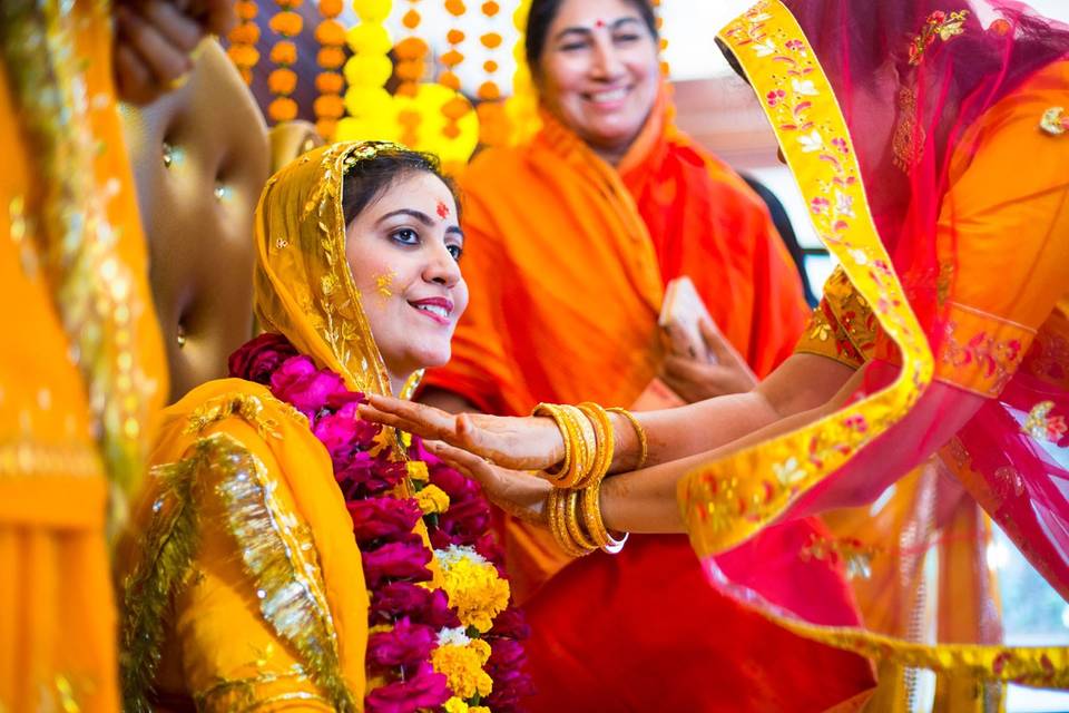 Bride Haldi,Jodhpur Wedding