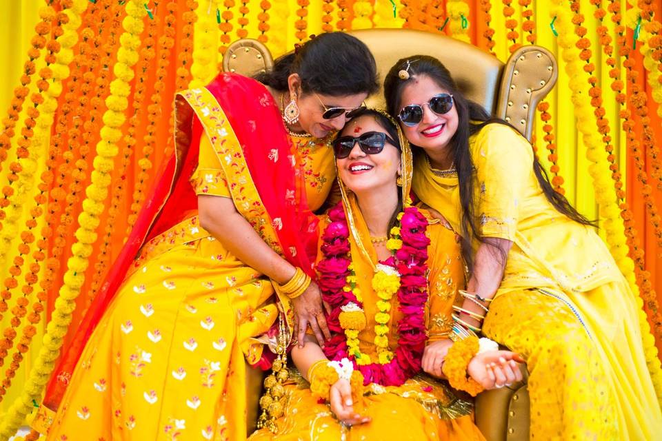 Bride Haldi,Jodhpur Wedding