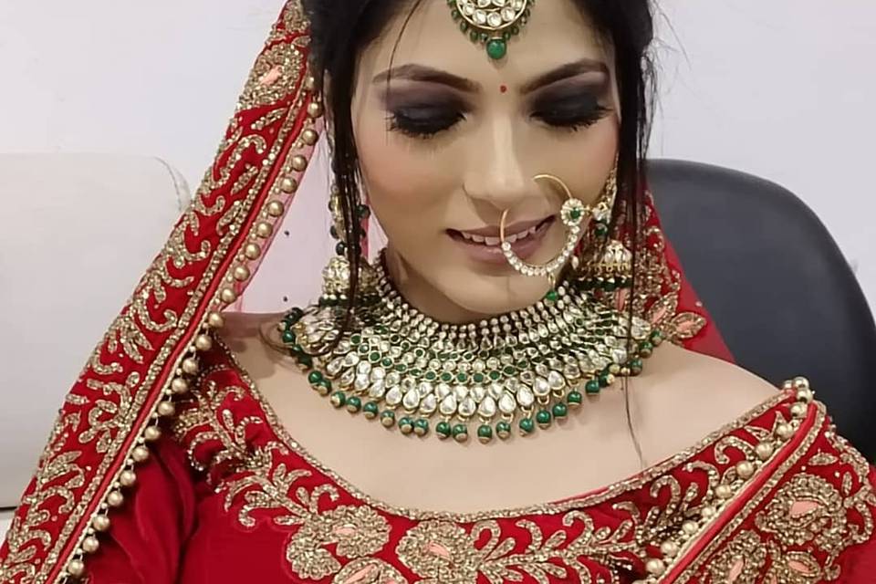 Bridal makeup