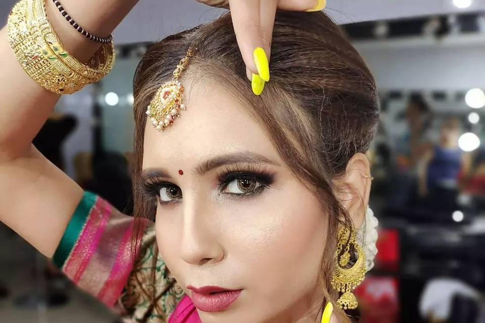 Bridal makeup