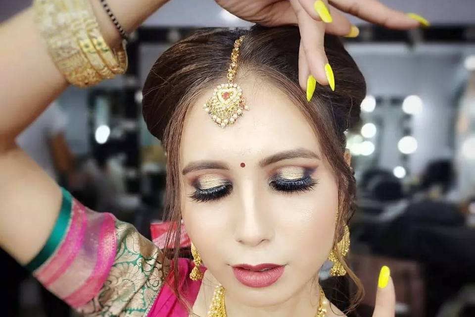 Bridal makeup