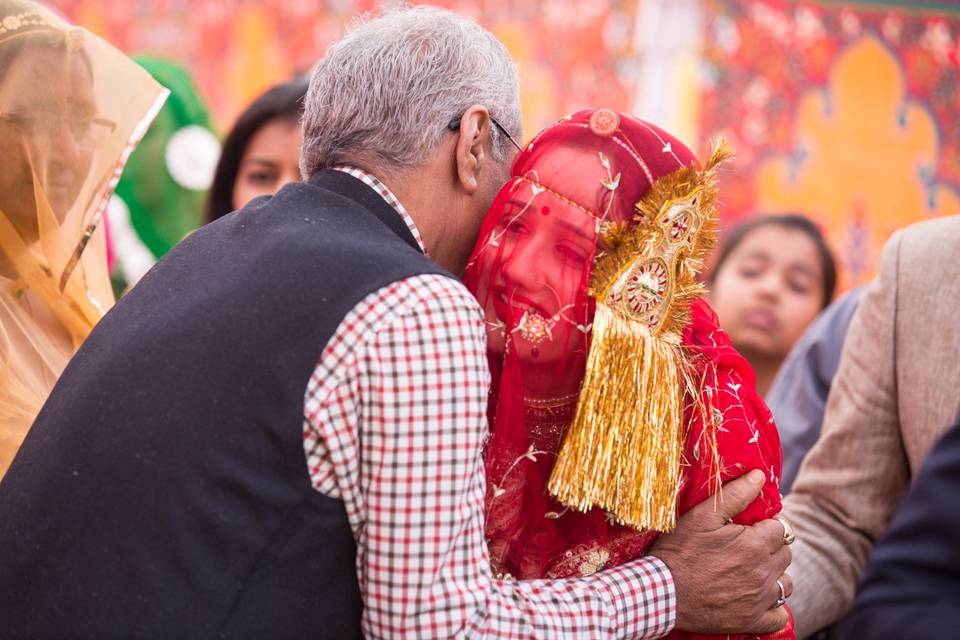 Rajput Bride Vidai Ceremony