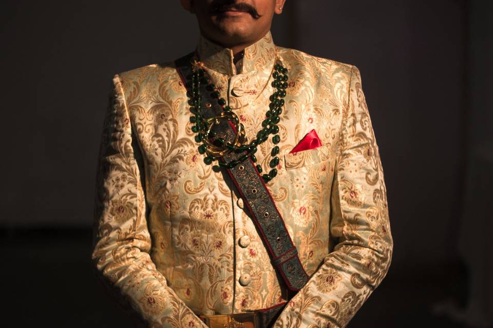 Rajput Wedding Portrait