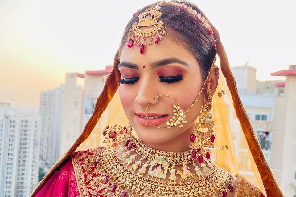 Bridal makeup