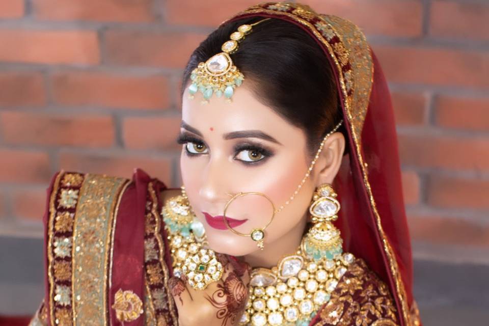 Bridal makeup