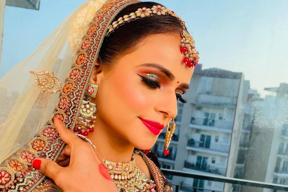 Bridal makeup