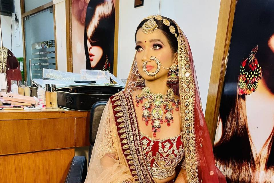 Bridal makeup