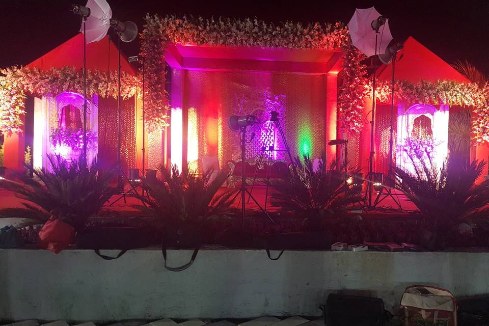 Reception stage