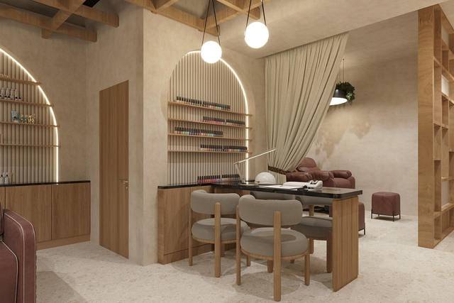 Makeup salon