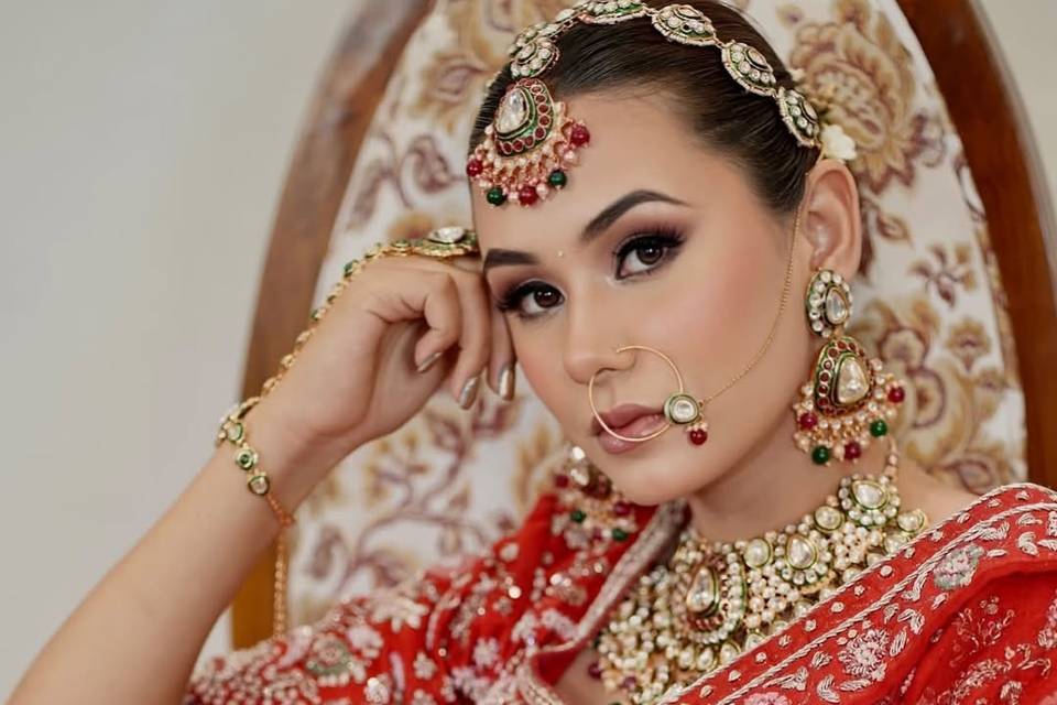 Bridal makeup