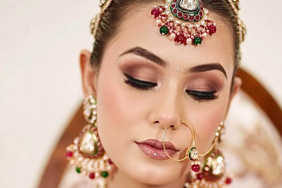 Bridal makeup