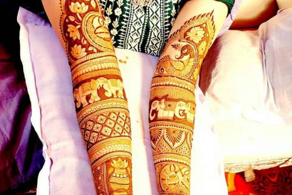 Ansh Mehandi Art