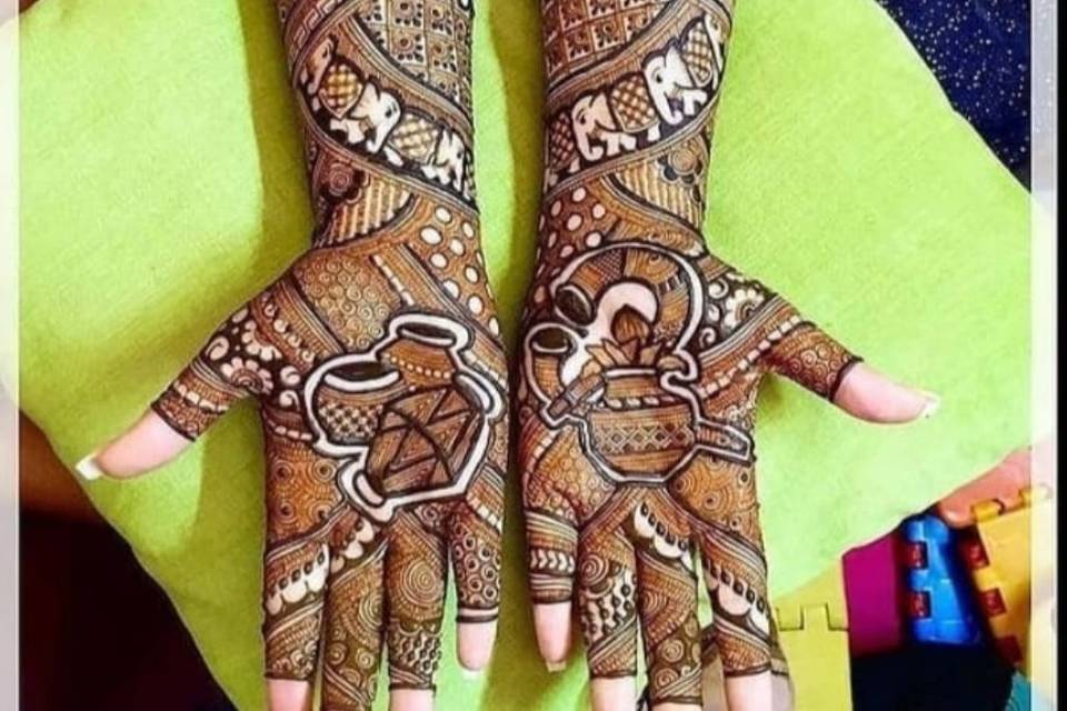 bridal mehandi