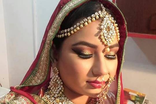 Bridal makeup