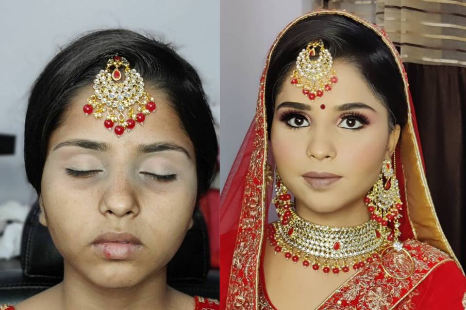 Bridal makeup