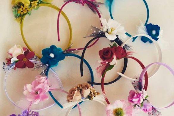Floral hairbands