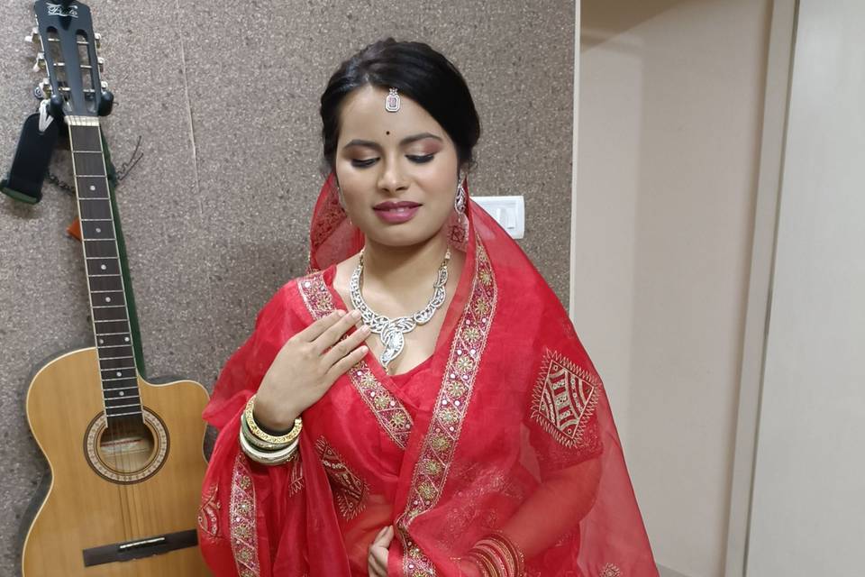 Bridal makeup